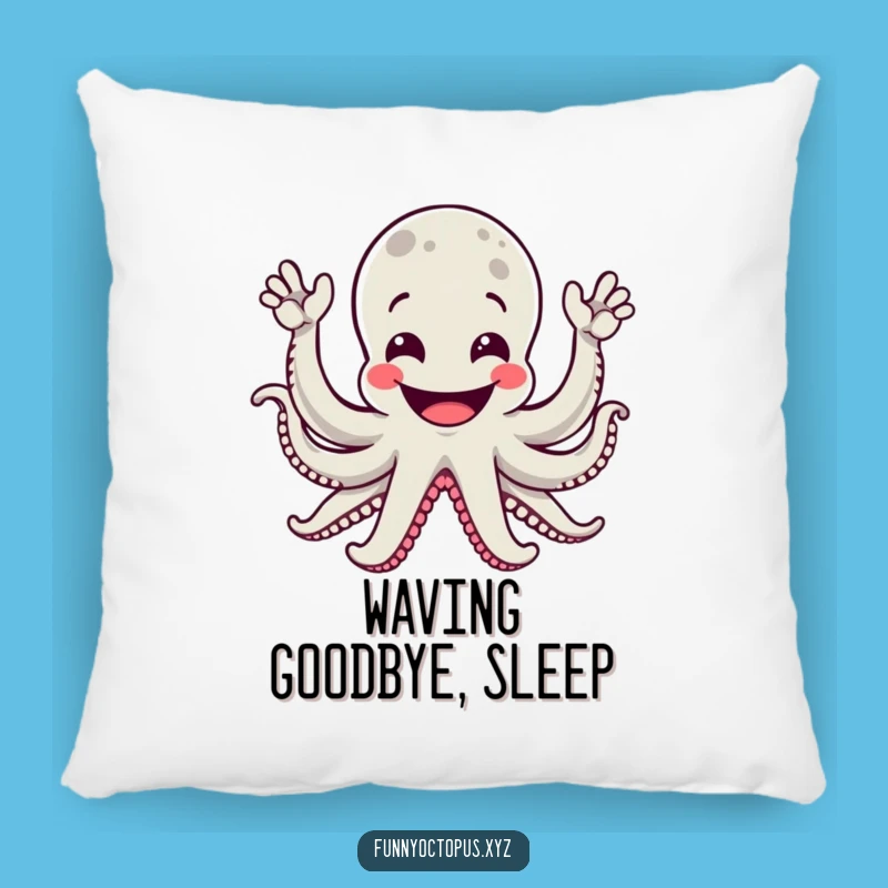 Funny Octopus Pillow - Waving Arms For Cozy Comfort And Smiles