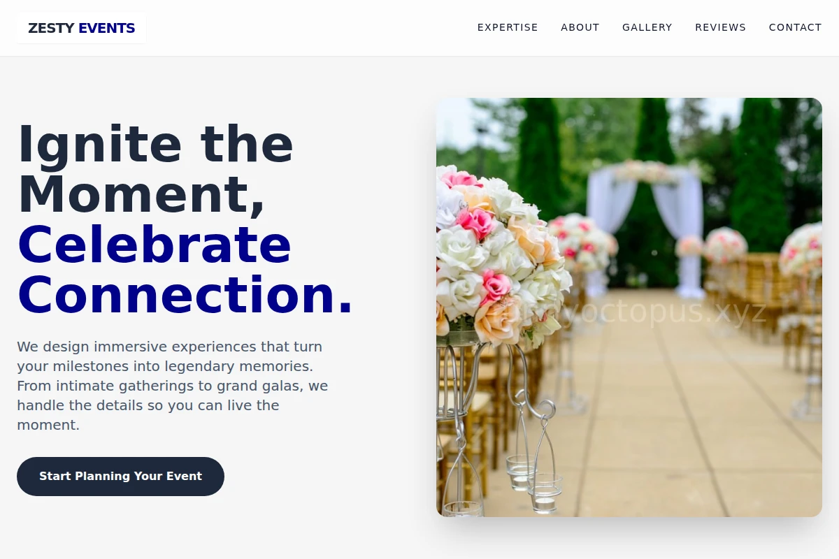 Zesty Event Planning